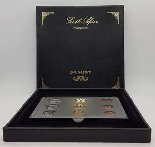 1997 South Africa Arum Lily Proof Coin Set as per photo