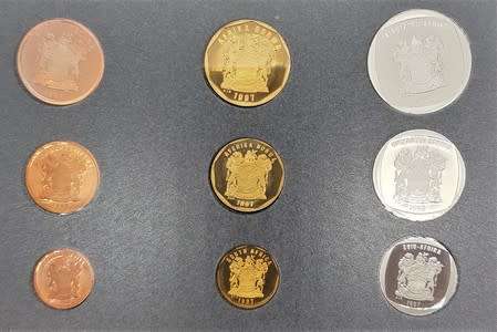 1997 South Africa Arum Lily Proof Coin Set as per photo
