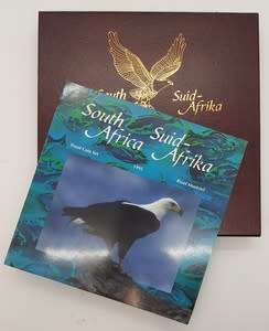 1995 South Africa Fish Eagle Proof Coin Set as per photo