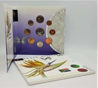 1999 South Africa Strelitzia UNC Coin Set as per photo
