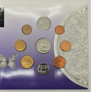 1999 South Africa Strelitzia UNC Coin Set as per photo
