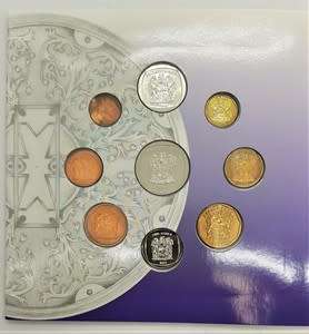 1999 South Africa Strelitzia UNC Coin Set as per photo