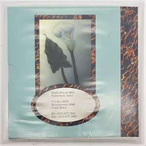 1997 South Africa Arum Lily Proof Coin Set - sealed - as per photo