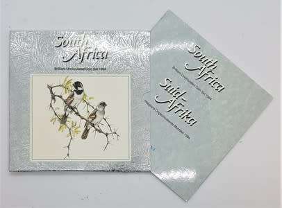 1994 South Africa The Sparrow Uncirculated Coin Set as per photo