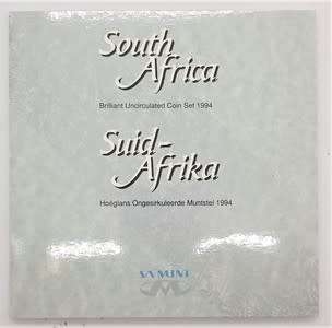 1994 South Africa The Sparrow Uncirculated Coin Set as per photo