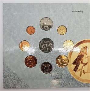 1994 South Africa The Sparrow Uncirculated Coin Set as per photo