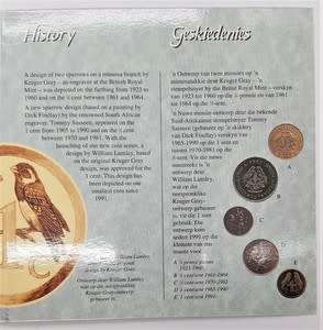 1994 South Africa The Sparrow Uncirculated Coin Set as per photo