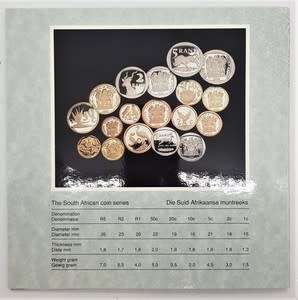 1994 South Africa The Sparrow Uncirculated Coin Set as per photo