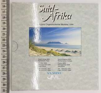 1994 South Africa The Sparrow Uncirculated Coin Set as per photo