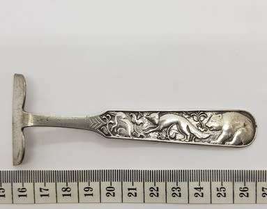 Norway Sterling Silver Baby Food Pusher, 27.5g  - as per photo