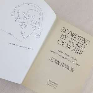 John Lennon - Skywriting by word of mouth published 1986 - as per photo