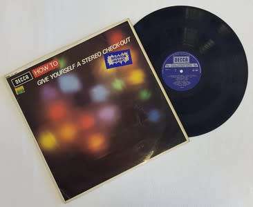 How to give yourself a stereo check out LP - as per photo