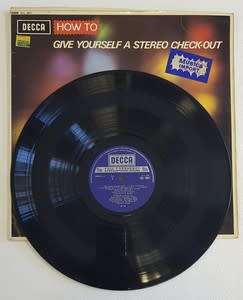 How to give yourself a stereo check out LP - as per photo