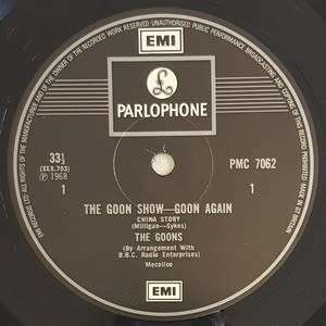 The Goon Show - Goon Again featuring China Story LP - as per photo