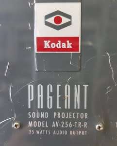 Kodak Pageant sound projector - working - as per photo