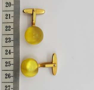 Handmade James Crown Cufflinks in Box as per photo