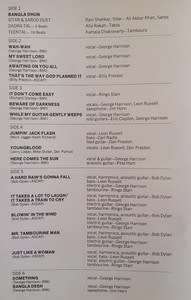 The Concert for Bangladesh LP set featuring Bob Dylan, Eric Clapton and More - as per photo