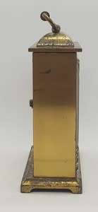 Swiza 8 Brass travel clock - not working and damage to casing - as per photo