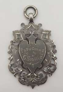 Antique Hallmark Silver 1900 medal to G. Beattie  - as per scan