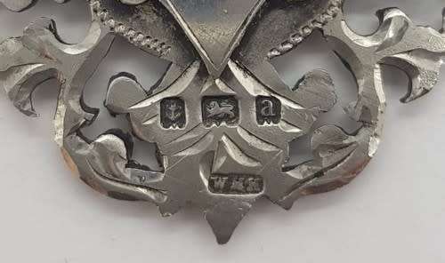 Antique Hallmark Silver 1900 medal to G. Beattie  - as per scan