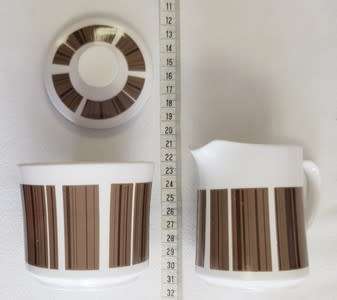 Noritake China 35 piece tea set - milk jug chipped - as per photo