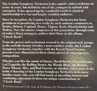 Classic Rock by The London Symphony Orcestra LP - as per photo