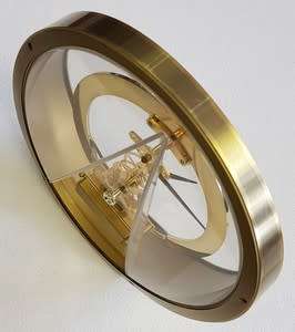 Vintage Seiko Translucent Quartz Mantel Clock as per photo