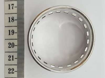 EPNS serviette ring - as per photo