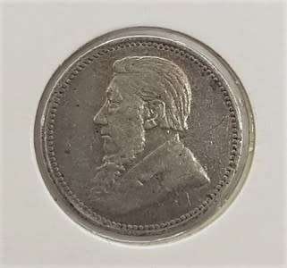 1897 ZAR Kruger 3 Pence - as per photo