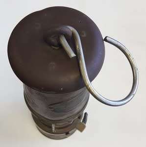 Victor Kent - Wolf safety mining lamp - as per photo