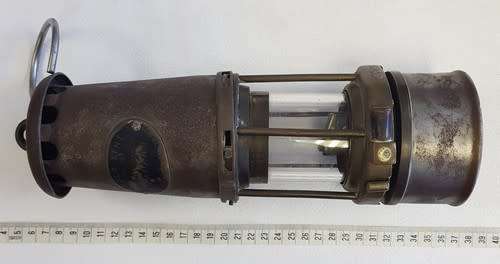 Victor Kent - Wolf safety mining lamp - as per photo
