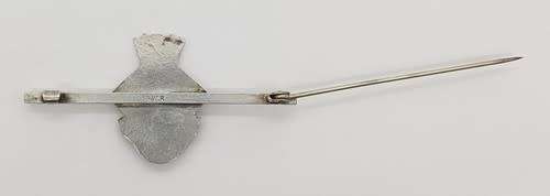 HMS Hermis Silver sweetheart brooch - as per photo
