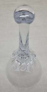 Lead glass bell - missing piece - as per photo