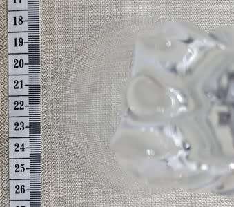 Lead glass bell - missing piece - as per photo