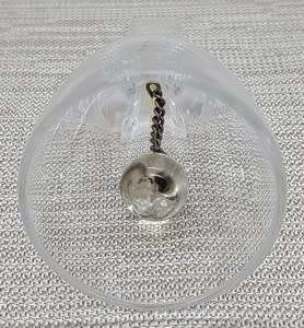 Small glass bell - as per photo