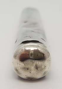 Hallmark Silver pipe mouthpiece holder weight 17.2g - as per photo
