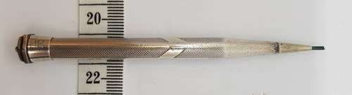 Sterling Silver Lady Yard O Lette pencil - as per photo
