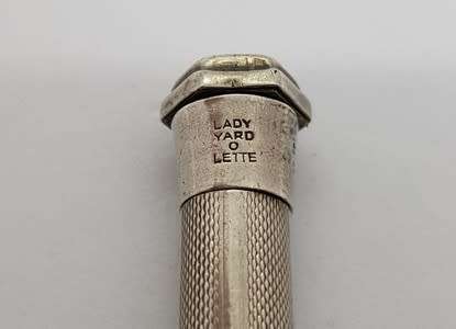 Sterling Silver Lady Yard O Lette pencil - as per photo