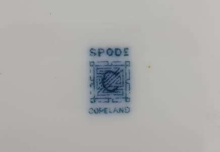 Spode c1888 plate - as per photo