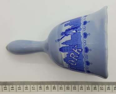 New York Porcelain bell - as per photo