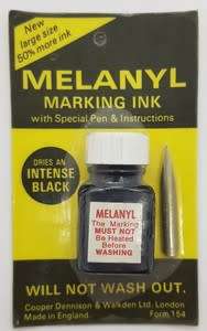 Melanyl Marking ink still in original packaging - as per photo