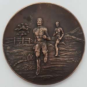 Northern District Inter High School Athletic Sports medallion to A. Buchanan - as per scan