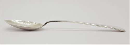 Set of 6 Hallmark Silver spoons and sugar tong in box - as per photo
