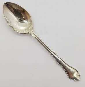 Set of 6 Hallmark Silver spoons in box weight 52,7g - as per photo