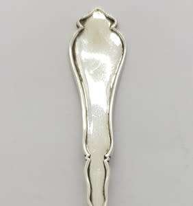 Set of 6 Hallmark Silver spoons in box weight 52,7g - as per photo