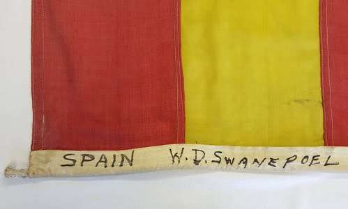 Old Spain Flag - 90 x 45cm - as per photo