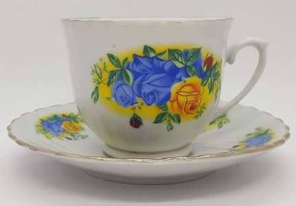 Cup and Saucer made in China - as per photo