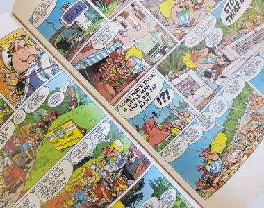 Asterix and the Banquet by R Goscinny and A Underzo as per photo