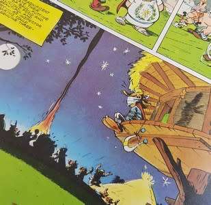 Asterix and the Banquet by R Goscinny and A Underzo as per photo