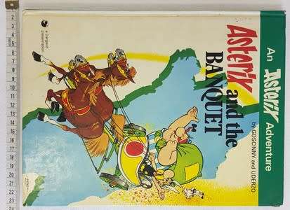 Asterix and the Banquet by R Goscinny and A Underzo as per photo